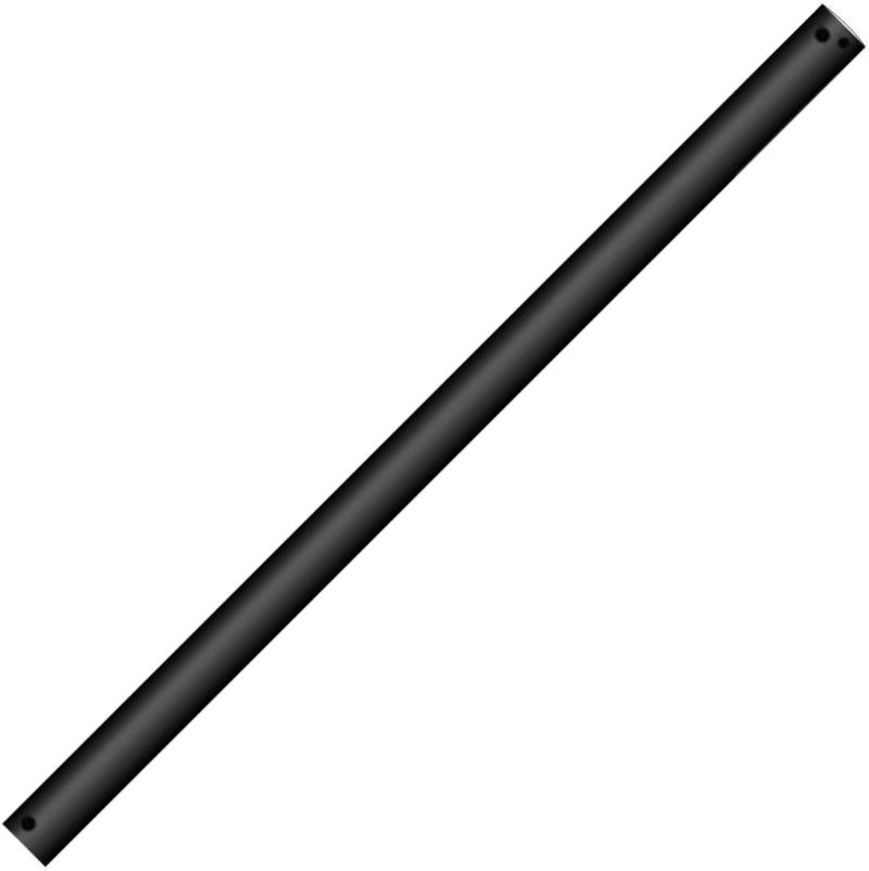 Steerg 36 inch Ceiling Fan Downrod with 5 Extension Wires, 3ft Unthreaded Down Rod, Dia 1 inch, Black - Image 1